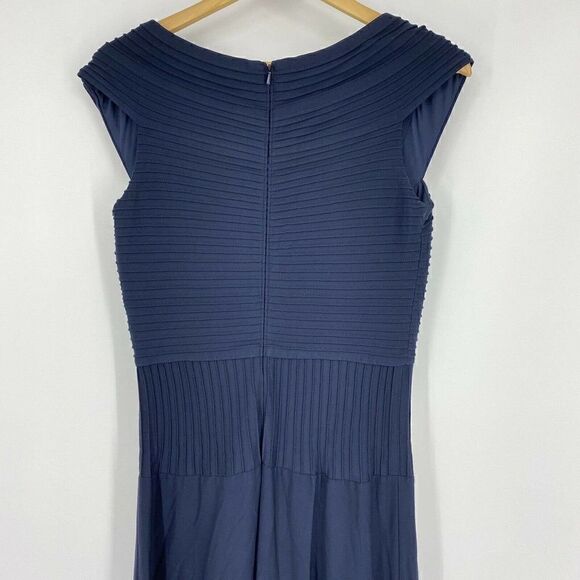 Tadashi Shoji Dress Pintuck Jersey - Picture 6 of 8